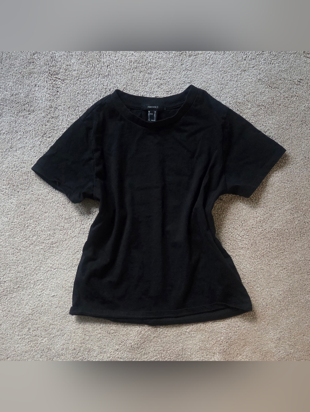 Forever 21 Black T-Shirt